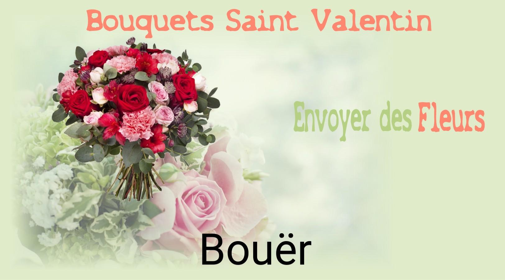 Roses de Saint-Valentin livrées à Bouër